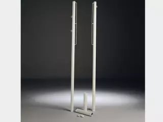 Postes bádminton fijos