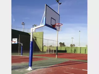 Canastas baloncesto y minibasket escolar fija “Turín”