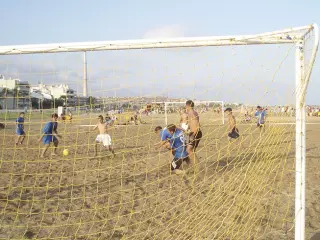 Porterías fútbol playa