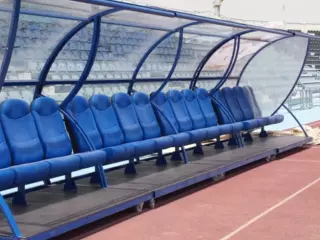 Banquillo suplentes estadios de fútbol «Orión»