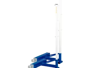 Postes bádminton reglamentarios con base contrapesada DT00020