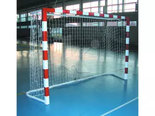 PORTERIAS BALONMANO/F. SALA ALUMINIO 8 X 8 CM. ARQUILLO HORIZONTAL. JUEGO.