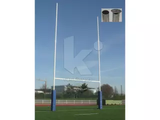PORTERIAS RUGBY METÁLICAS. JUEGO. (EX09)