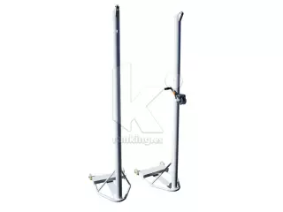 POSTES MULTIDEPORTE/MULTIALTURAS, METÁLICOS Ø80 MM, TRASLADABLES. (EX48) VOLEY