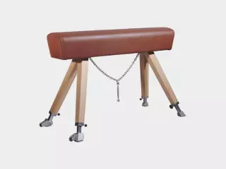 Caballo de salto patas de madera