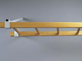 Escalera horizontal