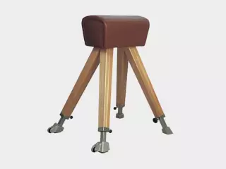 Potro de salto patas de madera