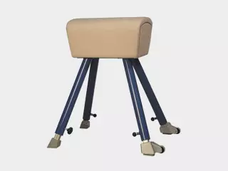 Potro de salto patas de metal