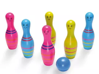 Bolos de madera 18 CM
