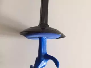 Florete plástico acústico puño anatómico CE GAR-4 ESGRIMA