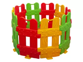 Valla de plástico para niños pequeña 10 PIEZAS 40X80 GUARDERIAS