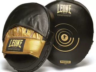 GM411 Manoplas de Entreno “Power line” Leone 1947 Color Negro Anti-shock