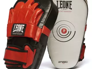 GM520 Manoplas largas de Entreno “Speed line” Leone 1947 BOXEO PREGUNTAR STOCK COLOR NEGRO/PLATEADO