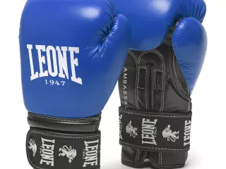GN207 Guantes de Boxeo Leone1947 “Ambassador” Color Rojo/negro/AZUL