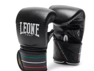 GS092 Guantillas de Saco LEONE 1947 “Flag” Color Negro BOXEO
