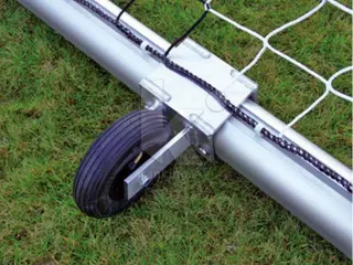 RUEDAS NEUMÁTICAS, PARA BASE 120 X 100MM, DE PORTERÍAS MÓVILES. PAR FUTBOL