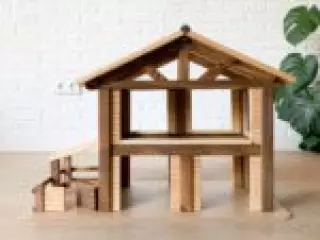 Casa granja ESTILO RUSTICO 90X56X43
