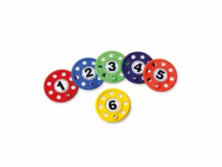 Discos numerados sumergibles NATACION