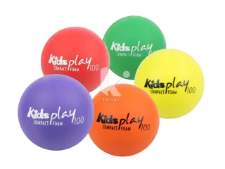 BALON MULTIUSO KIDS PLAY COMPACT FOAM Ø 100MM. SET 5 UDS. - 1 X COLOR PELOTA FOAM