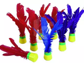 Indiaka de pluma artificial