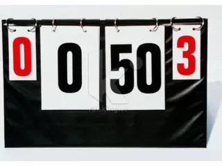 MARCADOR DE MESA. DOBLE NUMERACIÓN 0-50. VOLEIBOL