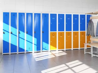 Taquillas de vestuario metálicas