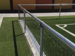 Barandilla perimetral campo de fútbol