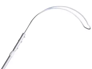 Balsa salvavidas telescópica con gancho de aluminio PALO 3,1 A 5,3 M DE LARGO