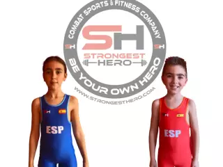 PACK MALLAS DE LUCHA INFANTILES STRONGEST HERO ESPAÑA seleccion