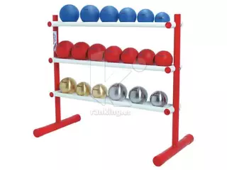 SOPORTE FIJO PARA PESOS POLANIK. ACERO.CAPACIDAD 18 UNID.