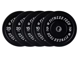 #BLACK BUMPER PLATE ALTA RESISTENCIA OLIMPICO