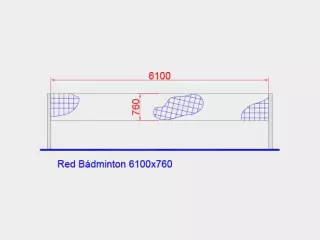 Redes de bádminton