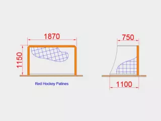 Redes de hockey patines