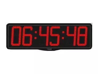 RELOJ DIGITAL 6 DIGITOS ALT.20CMS  92X30CMS