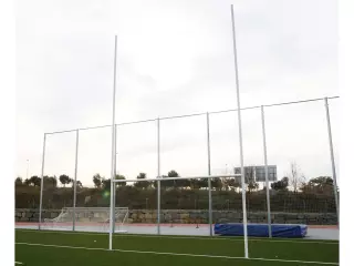 PORTERIA DE RUGBY ALUMINIO CON ANCLAJES ABATIBLES INCLUIDOS