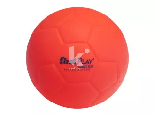 BALÓN BALONMANO FIRST PLAY RUBBER FLEX TALLA 00, NARANJA