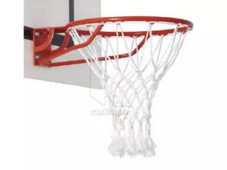 Red Baloncesto Nylon 6mm. Con Flecos 12 Ganchos. Juego 2 uds.
