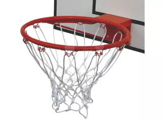 Red Baloncesto Nylon 5mm. 12 ganchos. Juego 2 uds.
