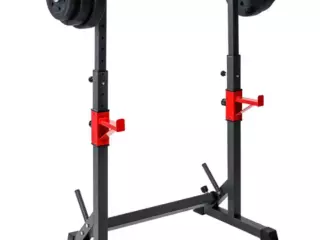 SOPORTE AJUSTABLE PARA LEVANTAMIENTO DE PESAS. RACK DE SENTADILLAS