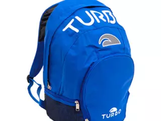 Mochila Turbo Sedna naranja/ azul /NEGRO 25 L NATACION 28x23x47 cm.