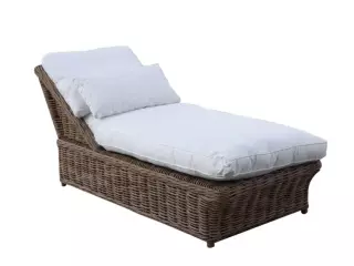 Tumbona parma rattan natural 169x73x73