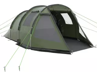 Tienda de Campaña para 3-4 Personas Impermeable PU2000 mm Protección UV30+ con Bolsa de Transporte 475x264x172 cm Verde