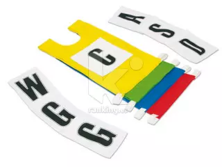 DORSALES PARA PETOS. ALFABETO. SET DE 28 UDS. (VX53) PREGUNTAR STOCK