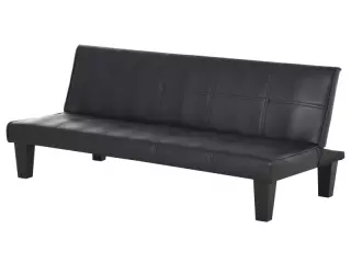 Sofá Cama de 3 Plazas Diseño 2 en 1 Plegable sin Reposabrazos Estructura Sólida con Acolchado de Esponja Cómodo 165x75,5x70cm Gris