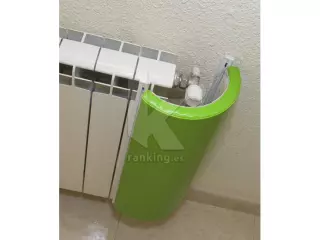 PROTECCIÓN ESQUINA RADIADOR PLANO VERDE PISTACHO JUEGO (YL18)