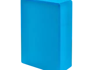 Bloque yoga foam 8cm. AZUL. 23x15cm LADRILLO