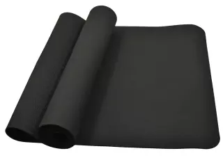 ESTERILLA DE YOGA NEGRA 183 x 61 x 0,4cm
