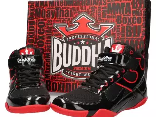 ZAPATOS DE BOXEO BUDDHA ONE NEGROS/GRIS OSCURO-DORADO/NEGRO-PLATEADO/AMARILLO-NEGRO