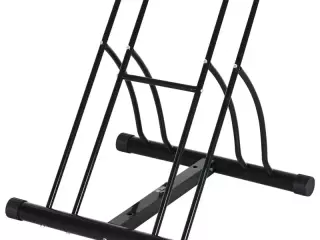 Soporte de Estacionamiento para 2 Bicicletas Garaje Interior Exterior Estable Portátil Almohadilla Antideslizante 60x54x57cm