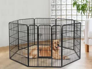 Cercado para Perros y Gatos con Puerta 8 Vallas de 80 x 100 cm PREGUNTAR STOCK